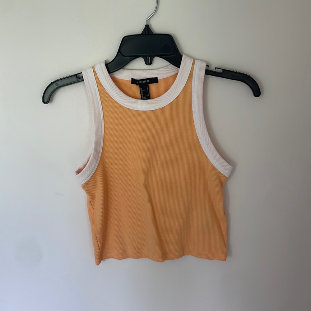 Forever 21 orange tank top